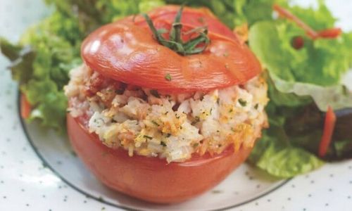 8 Quick & Easy Vegetarian Recipes To Try At Home Stuffed Tomatoes
